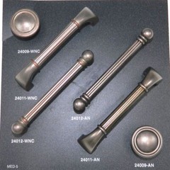 Amerock Vasari Weathered Nickel Copper 3 3/4″ (96mm) CTC Handle Pull BP24011WNC