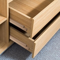 Wooden Drawer Slides Bottom Mount Center Guide Track for Dresser Replacement