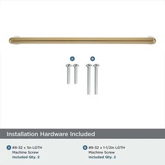 1 Pack Antique Champagne Bronze Appliance Handle Pull 18 Inch(457mm) Hole Cen…