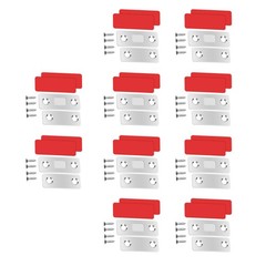 10 Set Ultra-thin Invisible Punch-Free Magnetic Sliding Door Cabinet Closer Part
