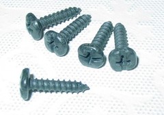 10 Hammered Pyramid Head Forged Iron Colonial Cabinet Cupboard Screws Lot USA