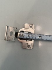 AMEROCK 21101-3 Cabinet Hinge Self Closing 09U Plate 7/16″ OL AMEROCK USA