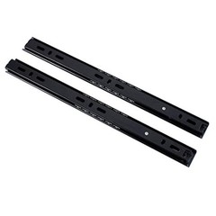 Drawer Slides 14 Inch Ball Bearing Full Extension 3 Section Slide Track Mount…