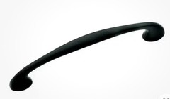 Amerock Everyday Heritage 3-3/4-in , 96mm Matte Black Arch BP4479FB Drawer Pull