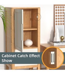 Cabinet Magnets 12 Pack Magnetic Door Catch Stainless Steel Kitchen Cabinet Mag