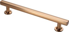 5 Pack Champagne Bronze Cabinet Pulls 6 Inch152mm Hole Centers Gold Cabinet Ha