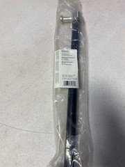 Signature Hardware 489595 Lazzara 18″ Hammered Pull – Matte Black/Polished Nicke
