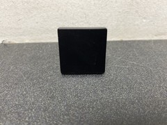 Amerock BP36905FB Monument 1-3/16 Inch Square Cabinet Knob – Matte Black