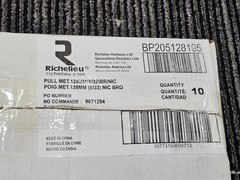 (QTY 20) Richelieu Hardware BP205128195 Roosevelt Collection 128 mm 5 1/16-in
