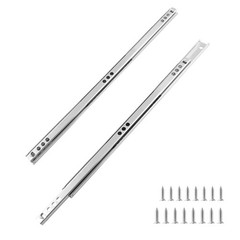 2 Pcs Drawer Slides, 12/310mm Metal Ball Bearing Side Mount Drawer Slide, Two