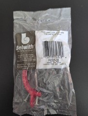 Lot of 100 NOS Belwith P8307-20 Bright Red Cabinet Drawer Pull Handles