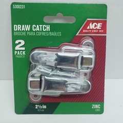 ACE Lockable Draw Catch 2 Pack Zinc 2-1/2″ #5300231