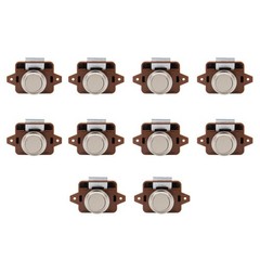 10PCS Practical Push Button Lock 7.8*4.55*4.4cm Accessories Replacement