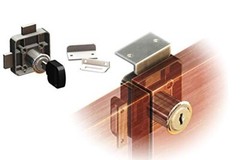 Double Door Lock – Secure Two Cabinet Doors with one Lock 