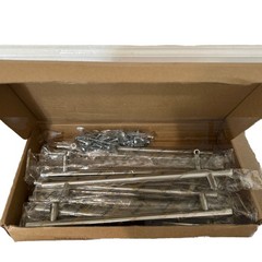 Ravinte 10 Pk 10 Inch Cabinet Pulls 7-1/2″ Center Hole Brush Nickel SS Cupboard