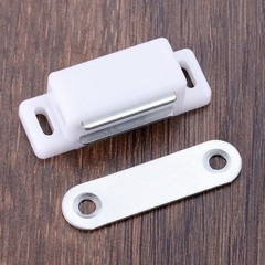 20x Magnetic Cabinet & Door Latch/Catch Closures Kitchen Cabinet Cupboard White