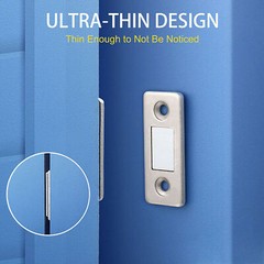 4 Pack Kitchen Cabinet Magnetic Door Catch Latch Closures Strong Hold