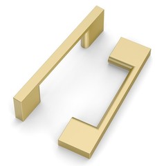 10 Pack 3 Inch76mm Hole Centers Gold Cabinet PullsStylish Gold Cabinet Pulls …