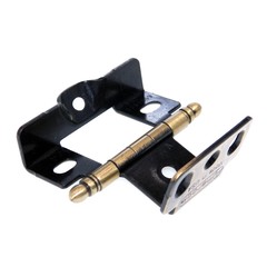 Amerock Antique English Full Inset Hinge 3/4″ Full Wrap Ball Tip PK3175TB-AE