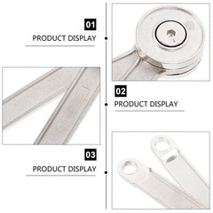 1 Set Adjustable Lid Stay Support Zinc Alloy Furniture Hinge