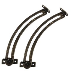 Zorfeter Bronze 7 Inch Spring Lid Support Hinge with Screws Left and Right