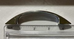 RARE Lot of 10 Vintage National Lock Cab Pulls Drawer Handles 4.5 inch + Screws