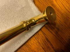 Pack of 2 – Vesta Ronan Appliance Pull 12in, Unlacquered Brass, Part# V7507ULB