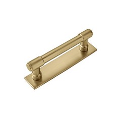 5 Pack 3 Inch(76 mm) Center to Center Champagne Bronze Cabinet Pull Backplate…