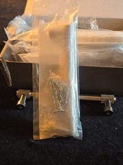 Amerdeco Cabinet Pulls 5 In. Brushed Silver Open Box Count Of 10
