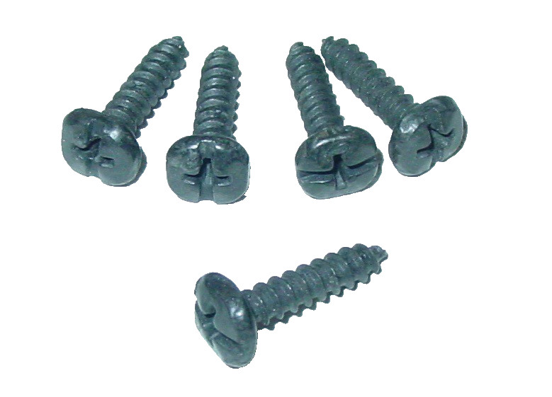 10 Hammered Pyramid Head Forged Iron Colonial Cabinet Cupboard Screws Lot USA