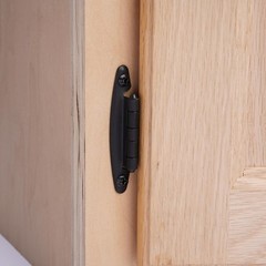 Free Swinging 3/8″ Inset Cabinet Hinges Black (50 Pack /25 Pair) for Kitchen …