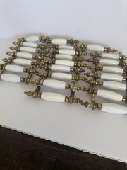Vintage Mid Century Modern Retro Drawer Pulls 5 Inches