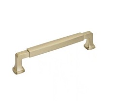 Amerock Stature 6-5/16 in. (160 mm) Golden Champagne Cabinet Drawer Pull