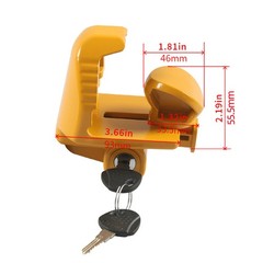 RV Trailer Lock Hitch Lock RV Lock Tractor Hitch Lock Trailer Accessories