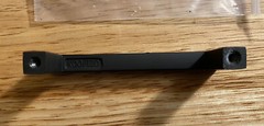 5 Pack Koofizo Flat Black Bar Cabinet Pulls 1816-76-FB05 3-3/8in W 1-1/8in T New