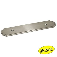 *25 Pack* Cosmas Cabinet Hardware Satin Nickel Pull Backplates #B-112-96SN