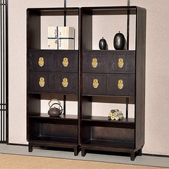 2Pcs Chinese Style Vintage Furniture Drawer Brass Pulls Handle Jewelry Box Wardr