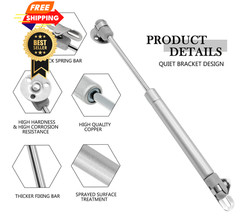 Moicstiy 2 Pack 10 Inch Gas Struts Spring Shocks, 40N/9lb 10Inch 40N, Silver