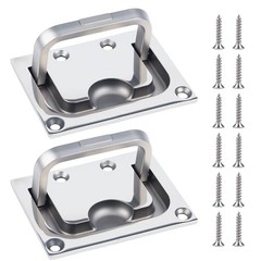 Starry Boat Hatch Handle 316 Stainless Steel Hatch Pull Flush Lift Boat Ring 2