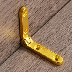 6Pcs Small Hinges With Screws Perfect for use in wooden boxes, cabinets