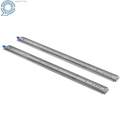 40 Inch 500 Lbs Capacity Drawer Slides with Locking Mechanism Ball Bearing