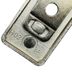 Hafele Salice Domi BARGR29/16 2mm Wing Hinge Mounting Plate, 329-71-512
