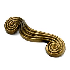 Hickory Grecian Revival Lancaster Hand Polished Brass 3″cc Handle Pull P7356-LP