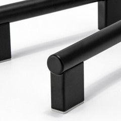 1-30x Black/Brushed Nickel Cabinet Handles Bar Pulls Kitchen Hardware Stainless