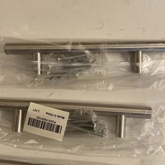 10 Pack Probrico PD201HSS102 – 4 Inch Satin Nickel Cabinet Hardware T Bar Pulls