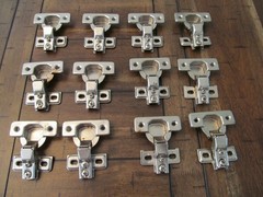 Concealed Euro 105 Deg Self Closing Compact Cabinet Hinge ( set of 12 )