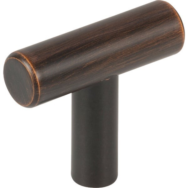 (10)-Elements Naples 1-9/16 In. Length Dark Brushed Bronze Bar Knob 40DBB