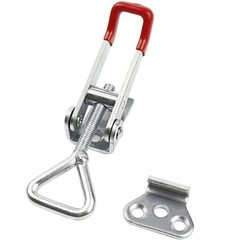 Heavy Duty Steel Toggle Latch Catches Adjustable Lock Clamp For Boxes Case New