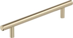 10 Pack Amerock Bar Pulls 6-5/16 in. Center-to-Center Golden Champagne