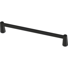 12pk-Liberty Classic Cone 6-5/16 in. (160 mm) Matte Black Drawer Pull